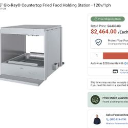 Hatco Grfhs – Ptt21 Countertop Fry Hood Holding Station