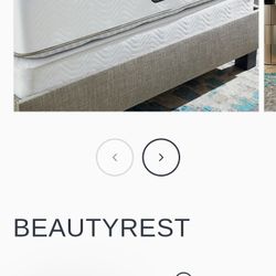 Beauty Rest Queen Bed  NEVER USED