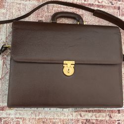 FERRAGAMO - Leather Briefcase