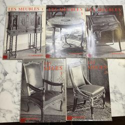 Les Arts Decoratifs Meubles & Sieges Set Flammarion 5 Vols 1962 French Furniture