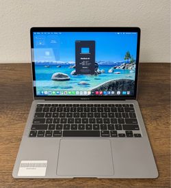 13" MacBook Air M1 8 Core*256GB SSD*8GB RAM