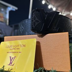 LV Belt All Black