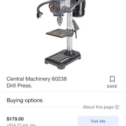 8” Drill Press