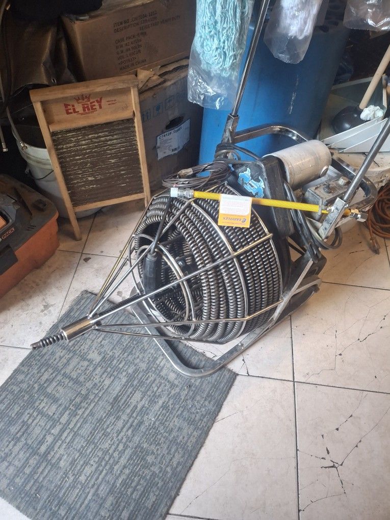 Culebra Quadraplex Industrial Para Destapar Tubería