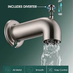 Tub Spout with Diverter