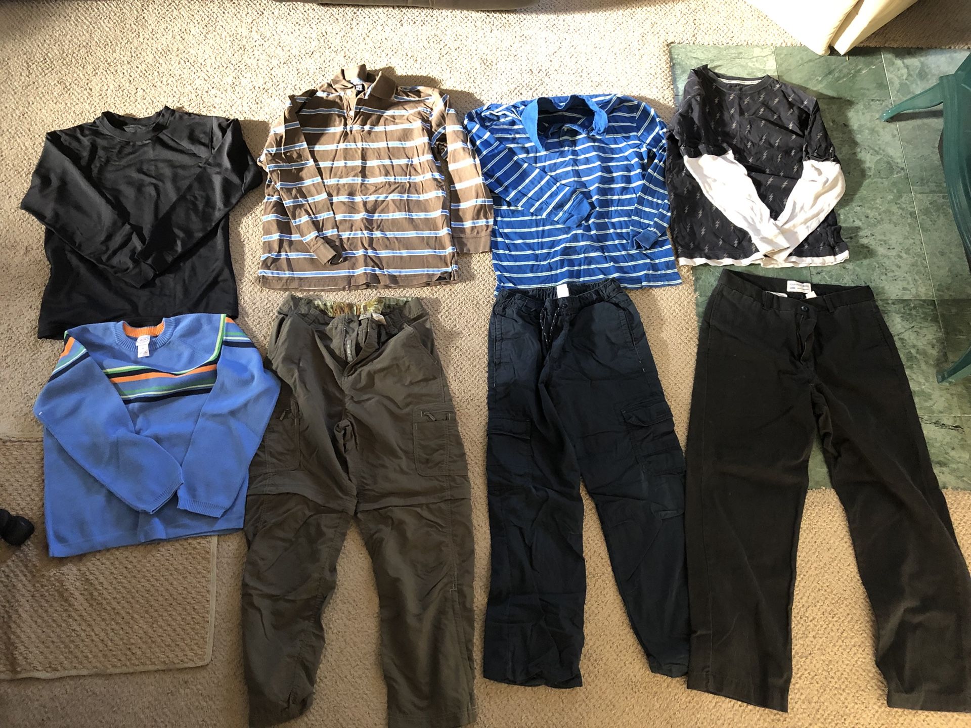 Boys fall clothes, size 14