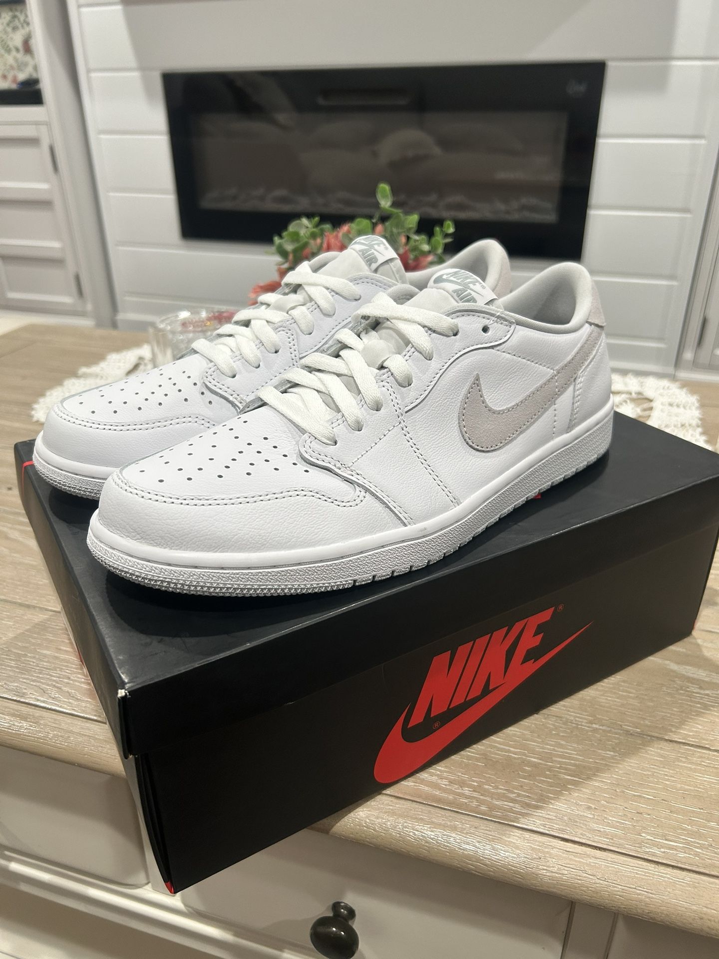 New Retro Nike Air Jordan 1 Low “Neutral Grey” - size 11