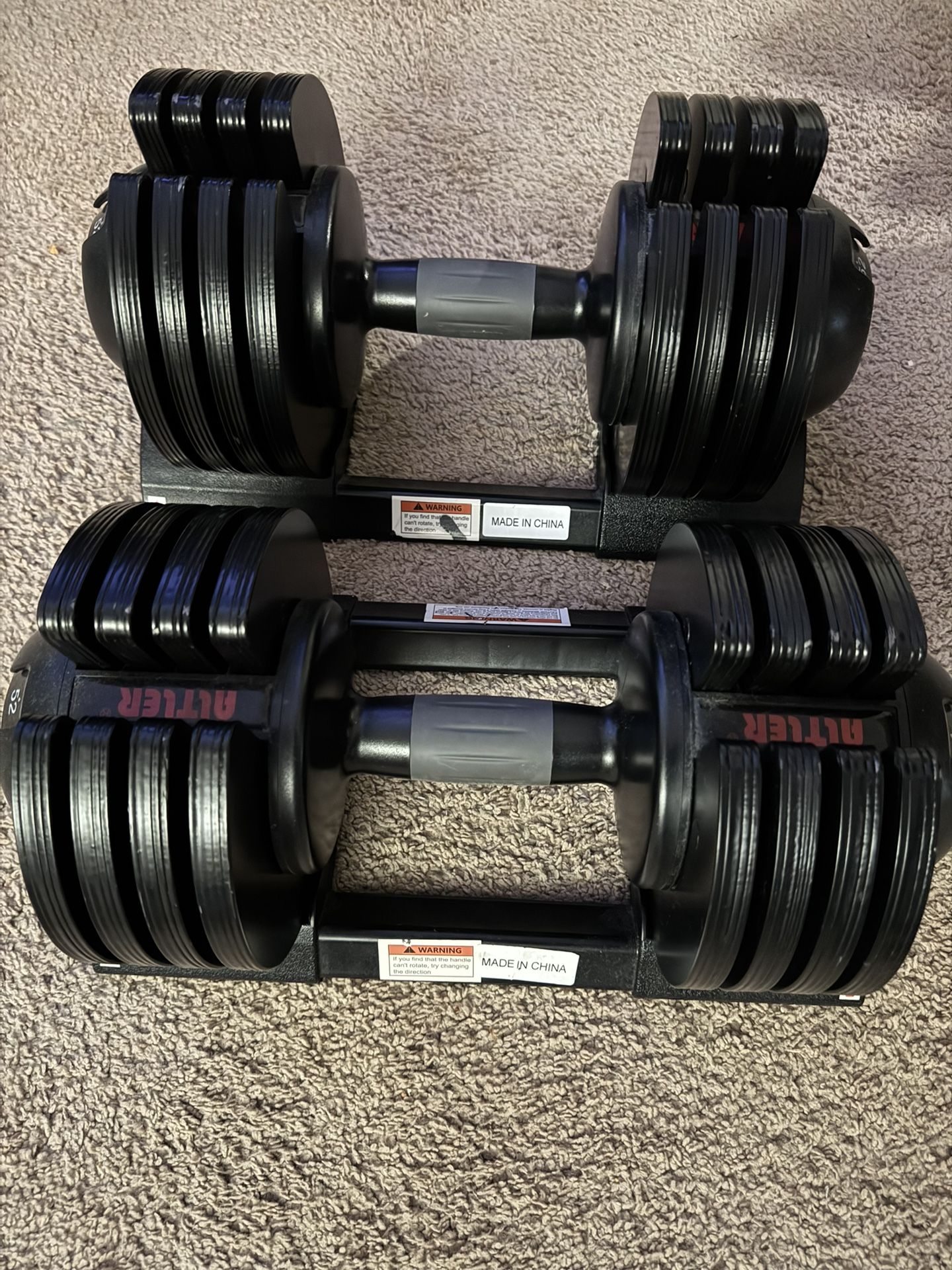 Adjustable Weights
