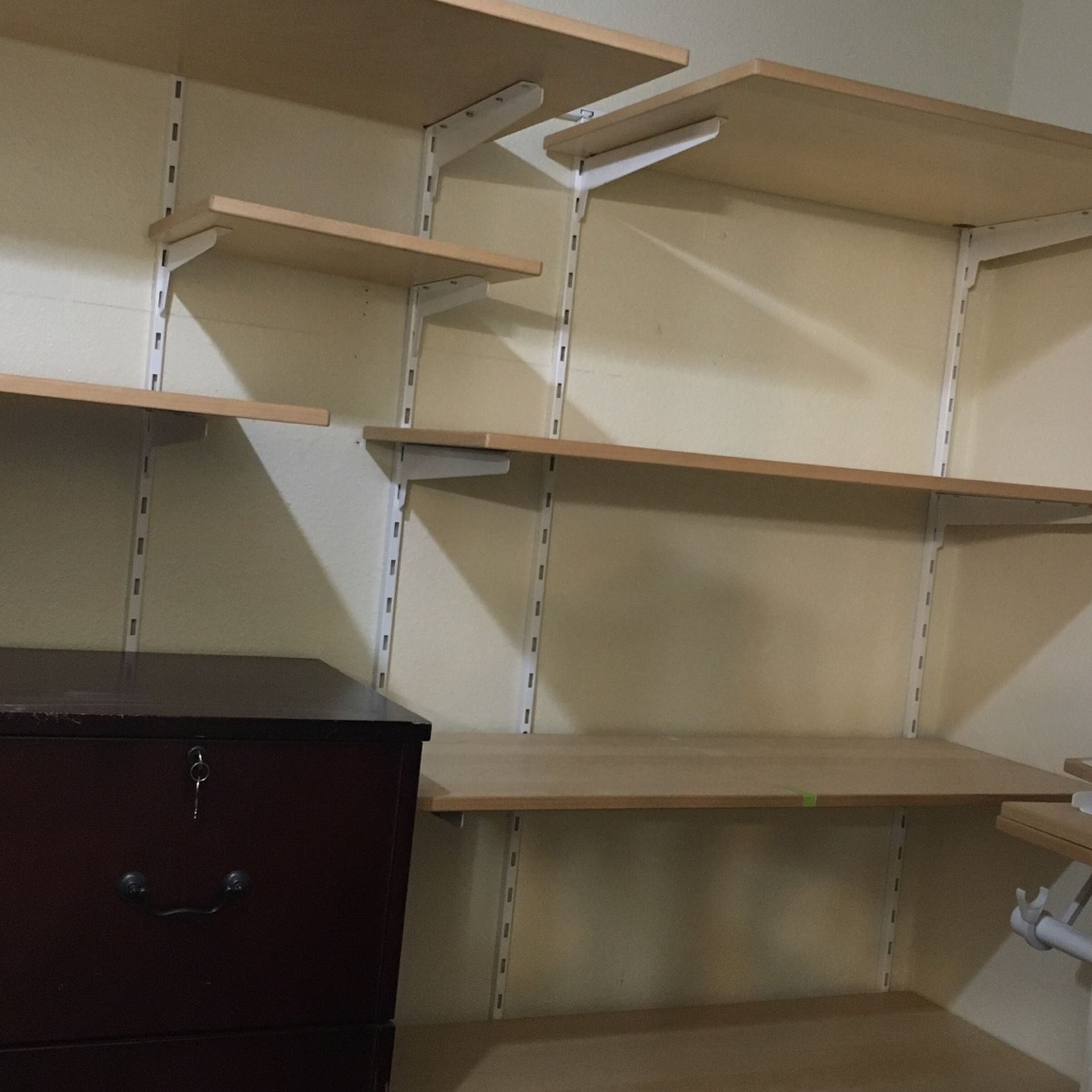 Closet Wall Shelves