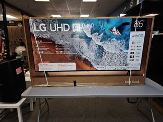 LG 86 INCH UHD TV'S 120HZ IN STOCK NOW W/WARRANTY - PAYMENT PLANS