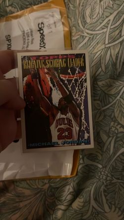 Jordan topps card 1993-94 near mint