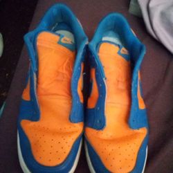 Nike Orange And Blue