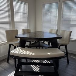 Dining Room Table With Bench 