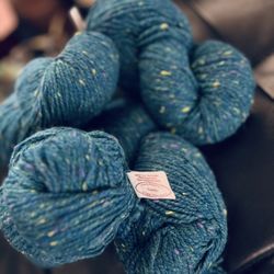 5 Skeins Pure Wool Yarn