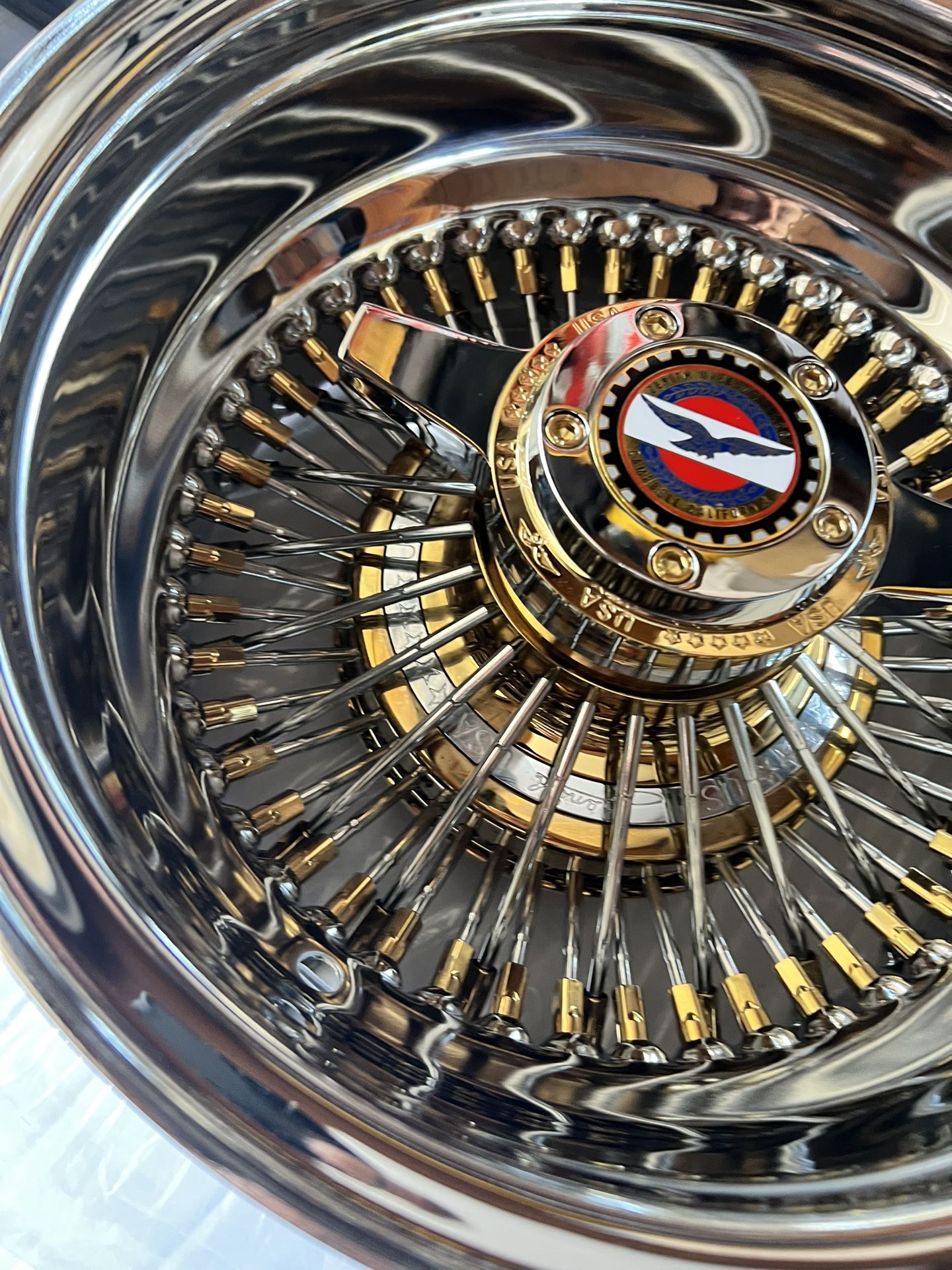 Lowrider 13x7 Zenith Gold & Chrome for Sale in Santa Ana, CA - OfferUp