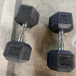 Dumbbells 40 lbs