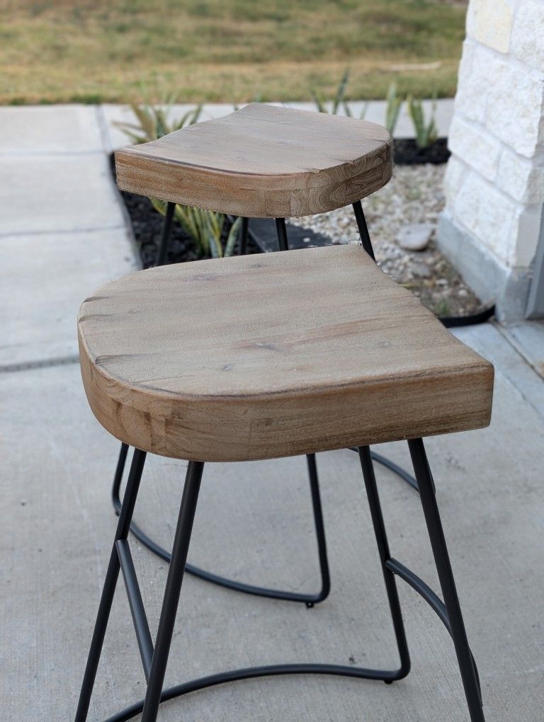Wooden Bar Stools