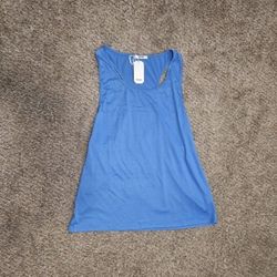 New With Tags Mens 2xl Blue Tank Top