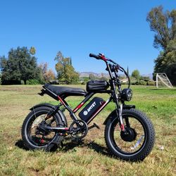 Dual Motor Electric Bike 3000w Peak Power
