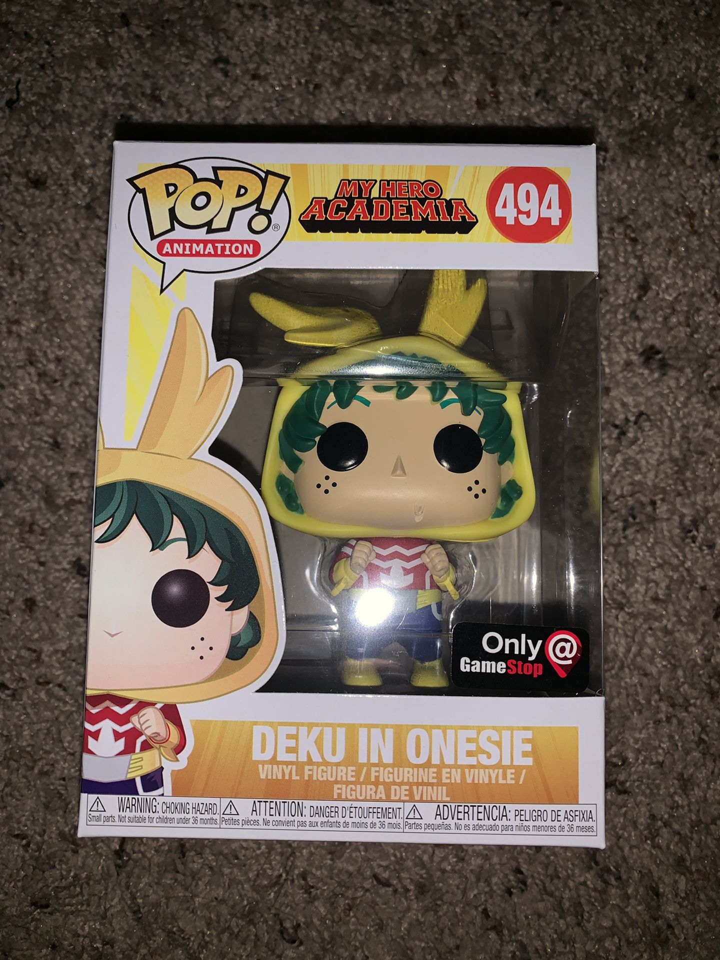 Funko pop deku in onesie Gamestop exclusive