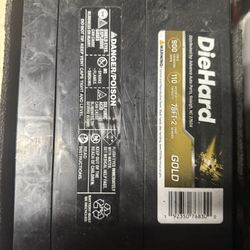 2 Month Old Truck Battery 