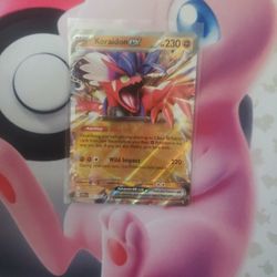 Koraidon Ex Pokémon Card 