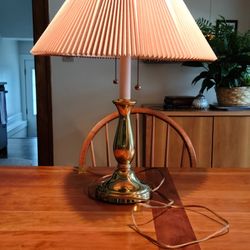 Solid Brass Table Lamp