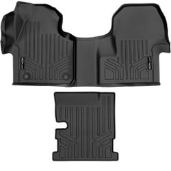CAR Floor Mats For Mercedes Benz 2019-2023 1st Row And Ceter Liner