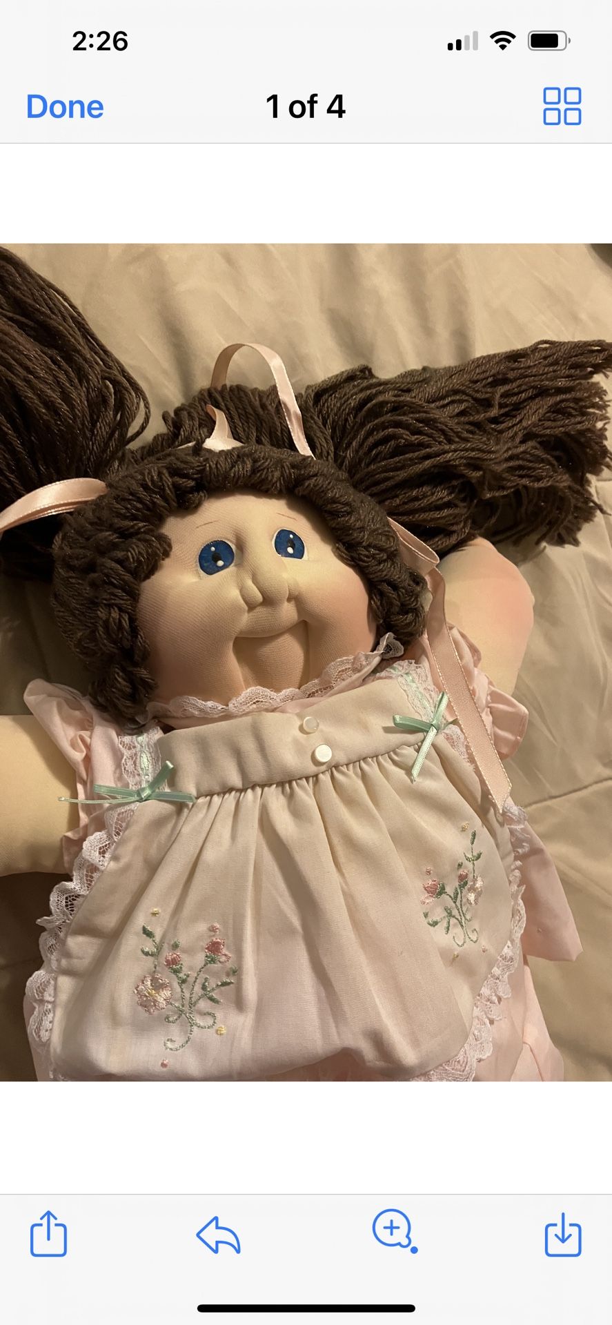 Vintage cabbage patch kid. Not Sold