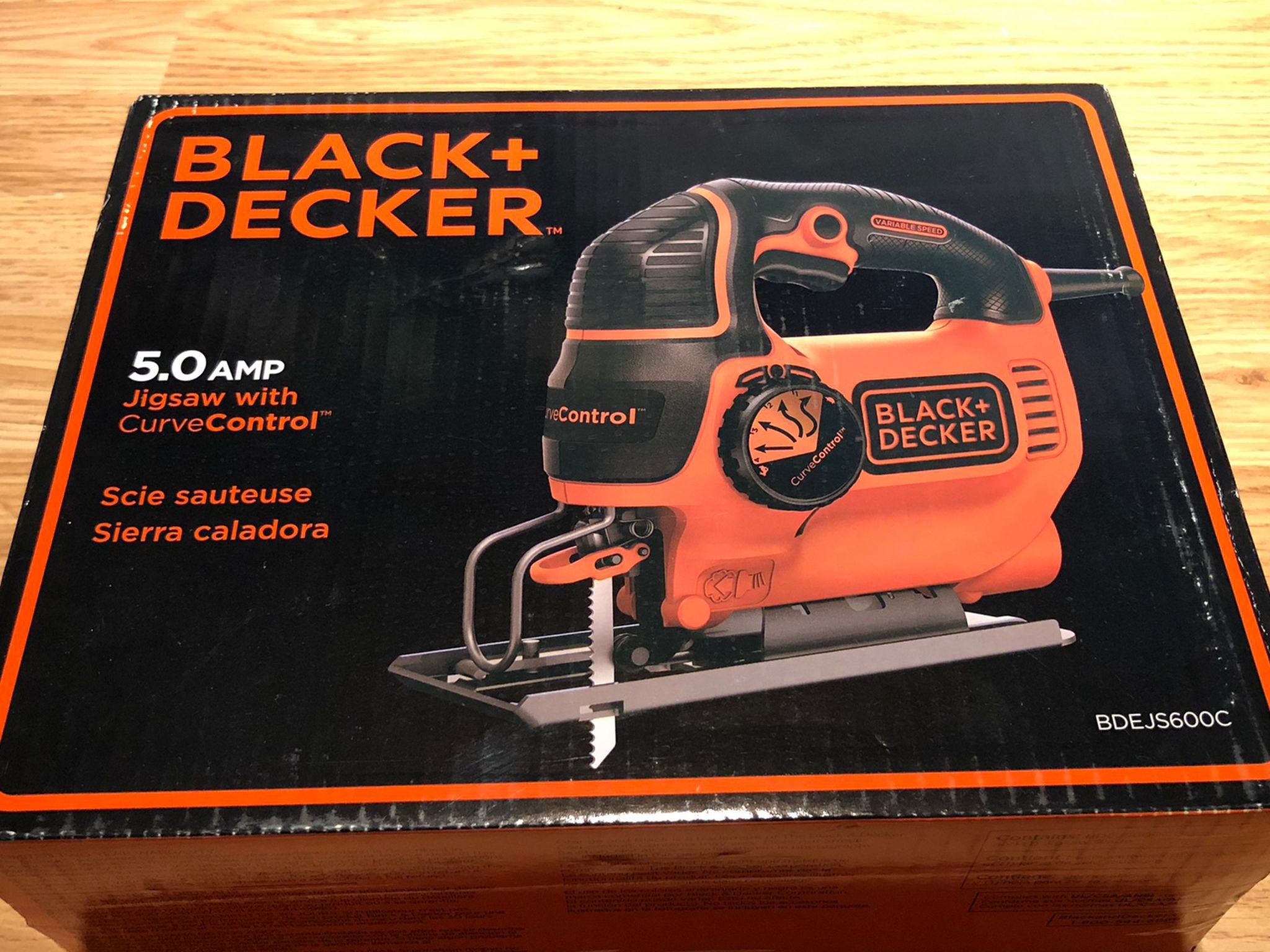 BLACK+DECKER 5 Amp Jig Saw with Curve Control