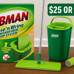 ✨ Libman Rinse ’n Wring Microfiber Mop System – NEW in Box ✨  $25 or Best Offer — Brand New,