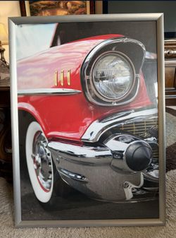 1957 Chevy Bel Air Wall Art