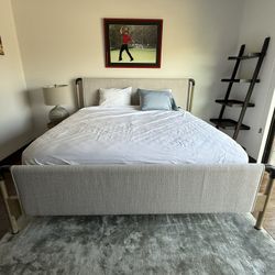 KING Four Hands Platform Bed + FREE Tuft & Needle Mattress