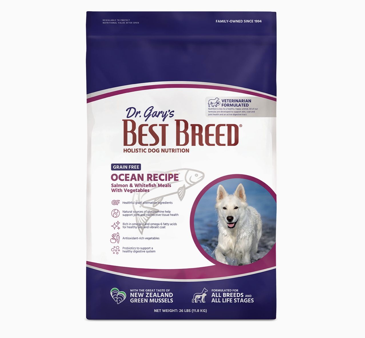 Dr Gary dog food 26lb