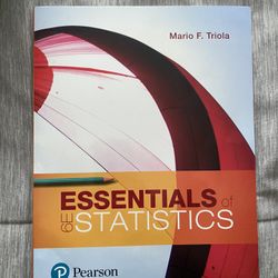 6E Essentials Of Statistics Book