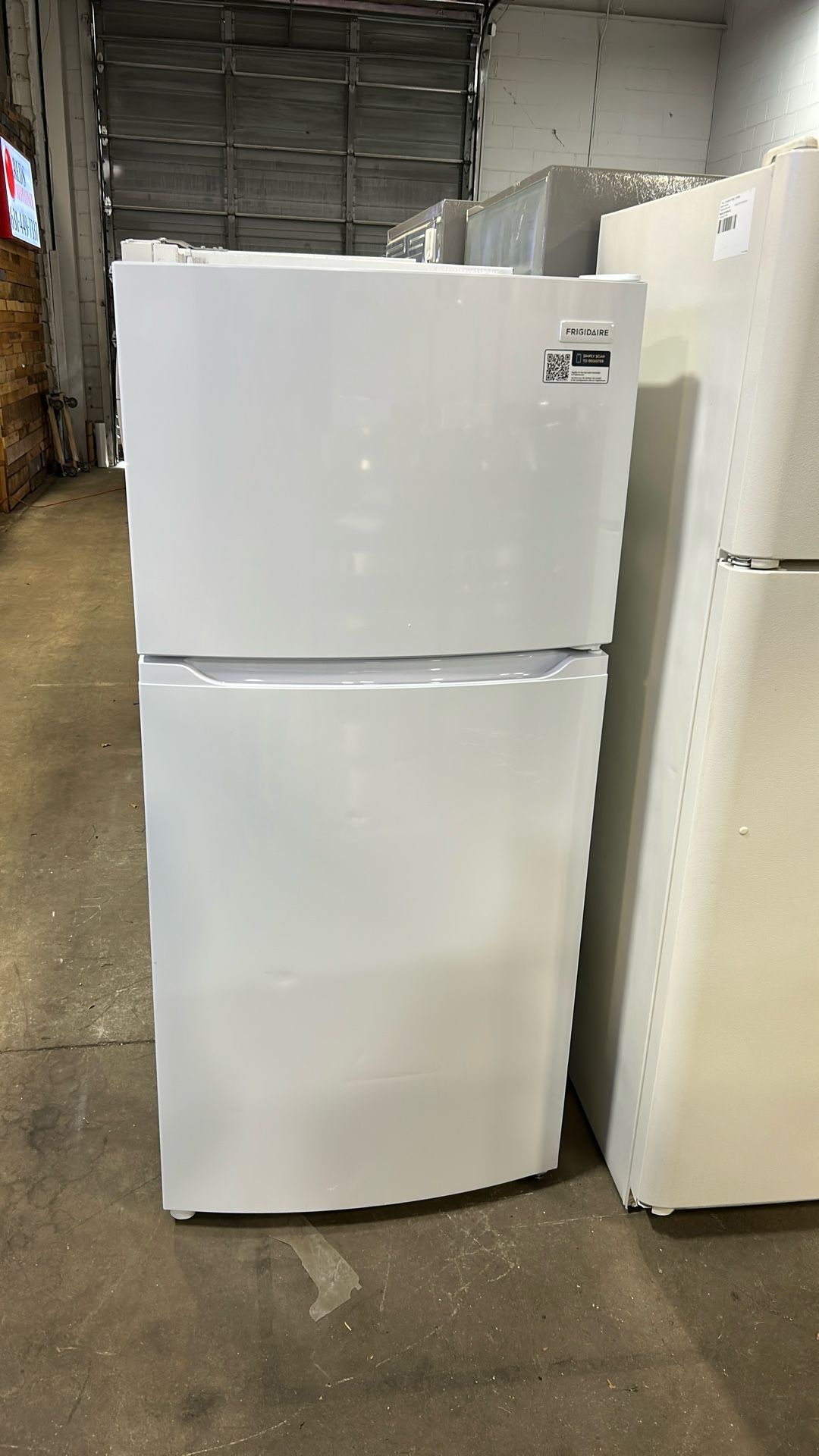 28” Inch Open Box New Top Freezer Fridge