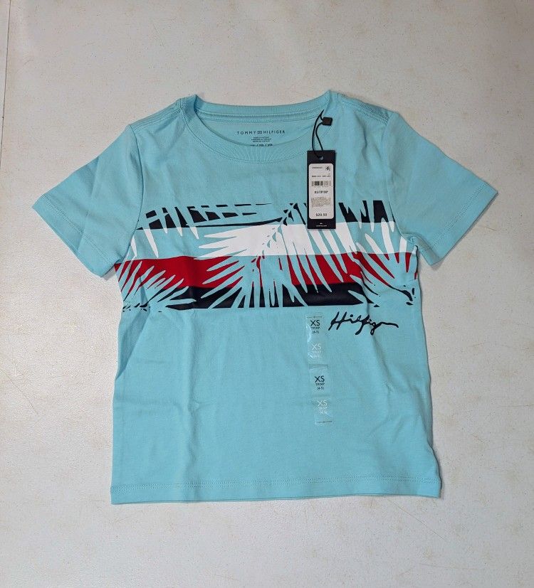 New Boy's Tommy T-Shirt Size 4-5
