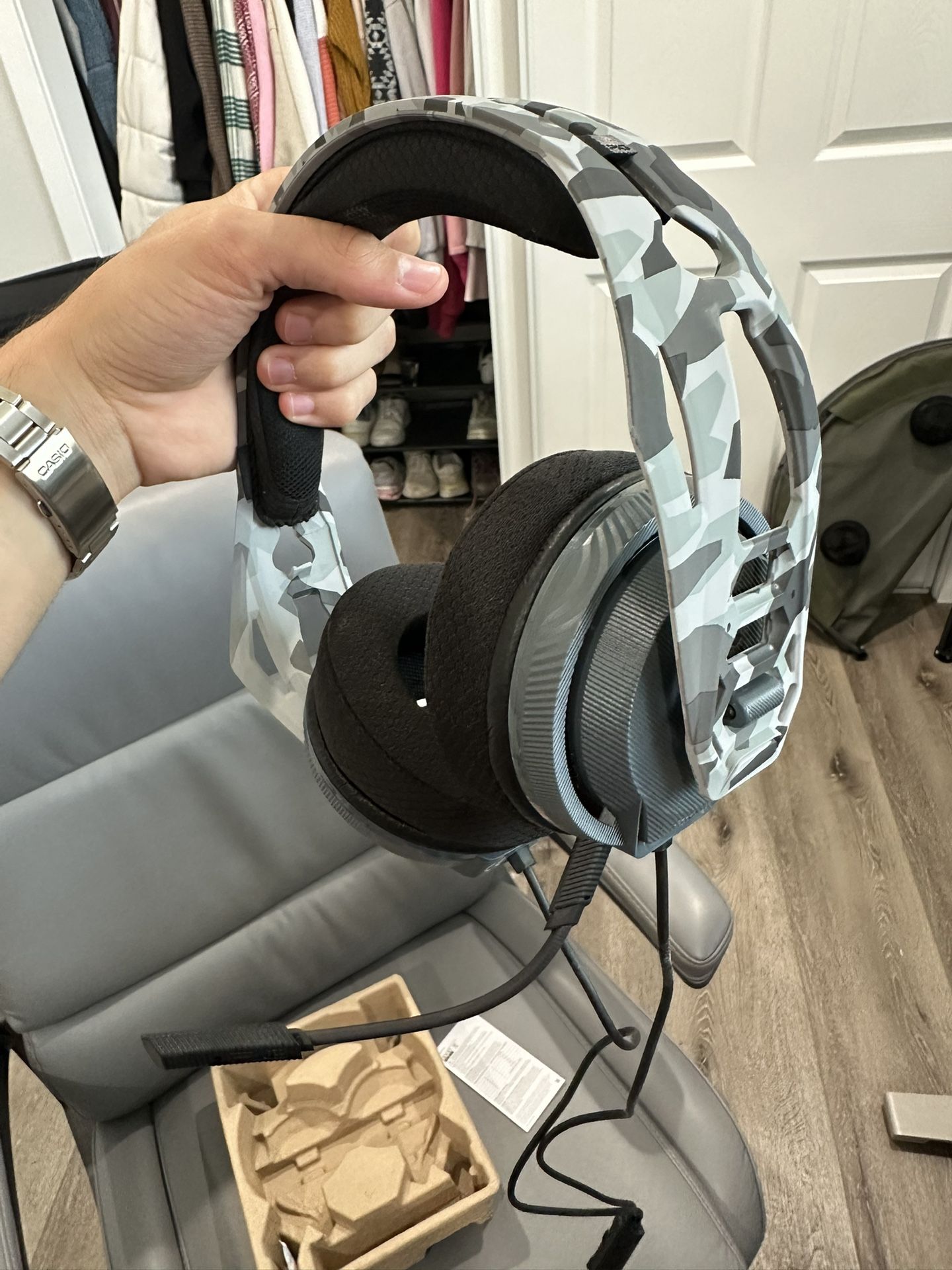 RIG 400HS Camo Gaming Headset โ Open Box / Like New