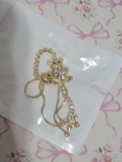 Teddy Bear Spinner Bracelet
