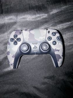 PS5 DualSense Wireless Controller Gray Camo