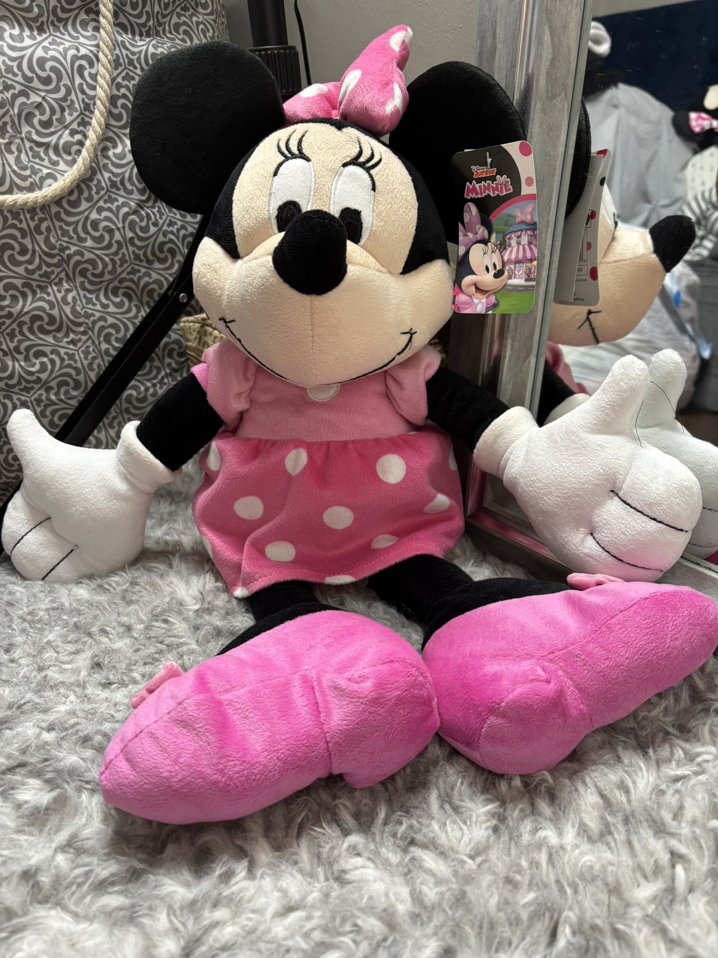 New Minnie Mouse Doll Pillow Buddy