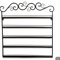 Nail Polish Rack Black New 