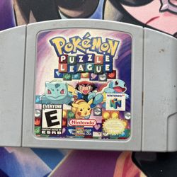 Pokémon Puzzle League Nintendo 64 