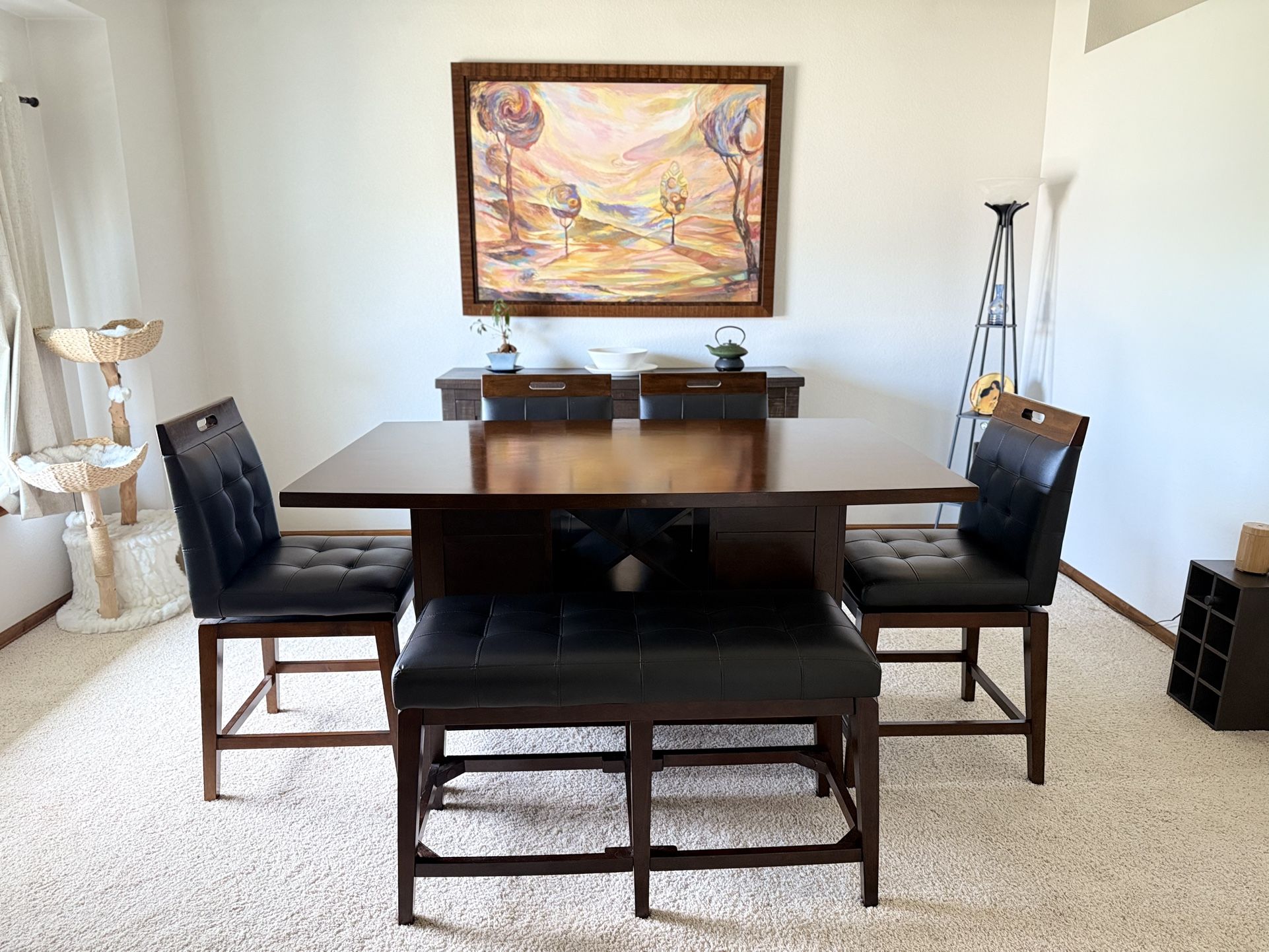 Wood Dining Table And Chairs