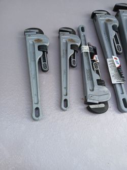 RIDGID  12" ALUMINUM PIPE WR.