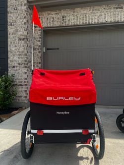 $250 burley honey bee trailer & stroller