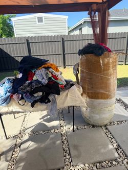 Mixed assortment of pre owned clothing