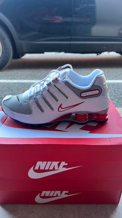 Nike Shox NX Sneakers White Red