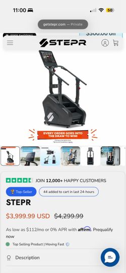 STEPR Classic Stair Climber – Like New