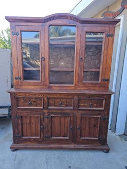 Oak Hutch